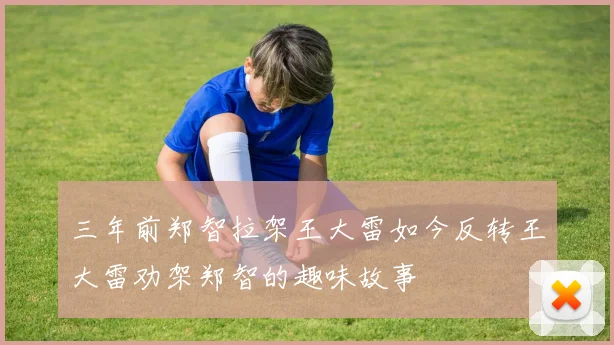三年前郑智拉架王大雷如今反转王大雷劝架郑智的趣味故事